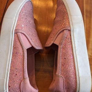 UGG Pink Glitter Slides